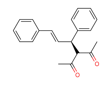 (R)-(E)-3-acetyl-4,6-diphenylhex-5-en-2-one