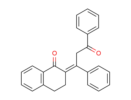 (E)-2-(3-oxo-1,3-diphenylpropylidene)-3,4-dihydronaphthalen-1(2H)-one