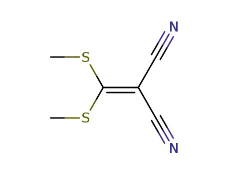 Molecular Structure of 5147-80-8 (2-[DI(METHYLTHIO)METHYLIDENE]MALONONITRILE)