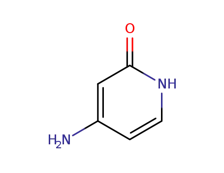 Molecular Structure of 38767-72-5 (4-AMINO-PYRIDIN-2-OL)