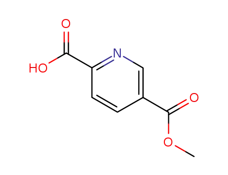 Molecular Structure of 17874-79-2 (5-(Methoxycarbonyl)pyridine-2-carboxylic acid)