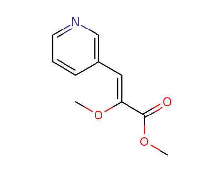 methyl α-methoxy-β-(β-pyridyl)acrylate