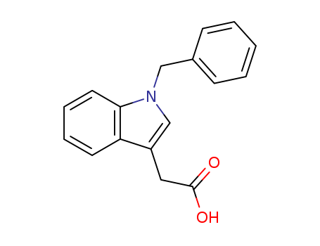 1H-Indole-3-acetic acid, 1-(phenylmethyl)-