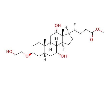 methyl (3β,5β,7α,12α)-7,12-dixydroxy-3-(2-hydroxyethoxy)cholan-24-oate