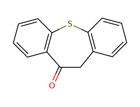 Molecular Structure of 1898-85-7 (Dibenzo[b,f]thiepin-10(11H)-one)