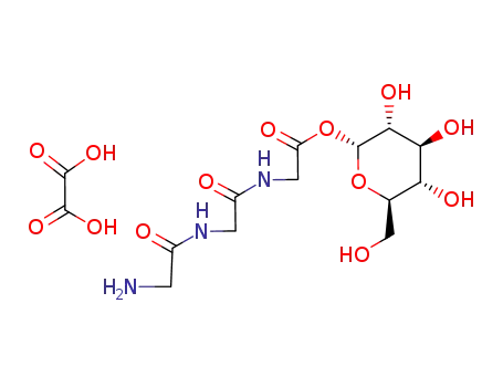 1-O-(glycylglycylglycyl)-α-D-glucopyranose mono-oxalate