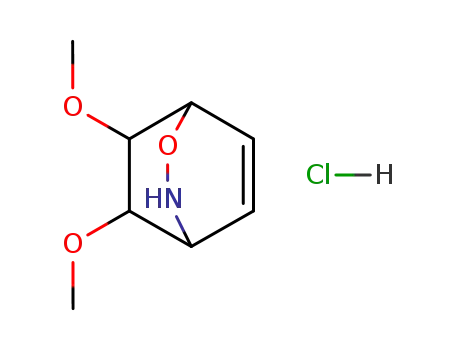 (+)-anti-7,syn-8-Dimethoxy-2-oxa-3-azabicyclo<2.2.2>oct-5-en
