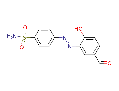 Benzenesulfonamide, 4-[(5-formyl-2-hydroxyphenyl)azo]-