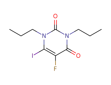 1,3-dialkyl-5-fluoro-6-iodouracil