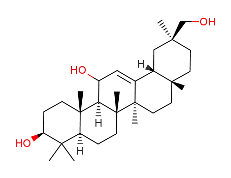 11-hydroxymethyl-4,4,6a,6b,8a,11,14b-heptamethyl-1,2,3,4,4a,5,6,6a,6b,7,8,8a,9,10,11,12,12a,14,14a,14b-eicosahydro-picene-3,14-diol
