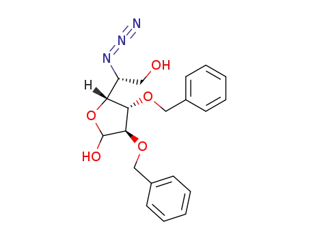 5-Azido-2,3-di-O-benzyl-5-desoxy-D-glucofuranose