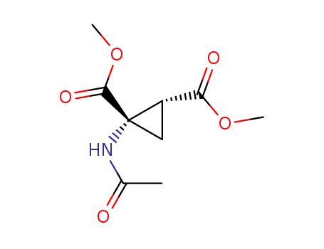 trans-Dimethyl 1-acetylaminocyclopropane-1,2-dicarboxylate