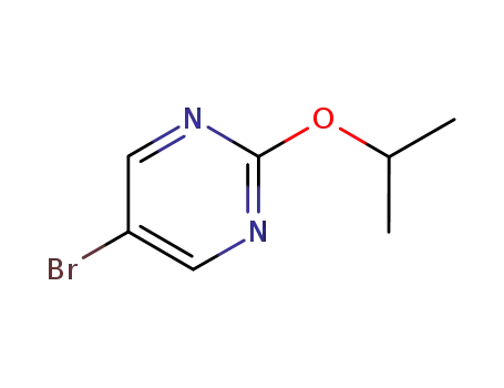 Molecular Structure of 121487-12-5 (5-Bromo-2-isopropoxypyrimidine)