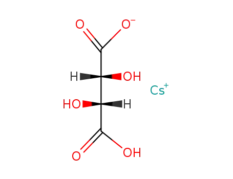 Caesium; (2R,3R)-3-carboxy-2,3-dihydroxy-propionate