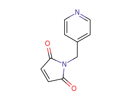 Molecular Structure of 46277-44-5 (1-(pyridin-4-ylmethyl)-1H-pyrrole-2,5-dione)