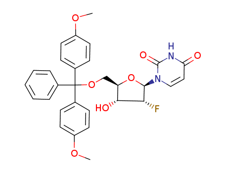 5'-O-[Bis(4-methoxyphenyl)(phenyl)methyl]-2'-deoxy-2'-fluorouridine