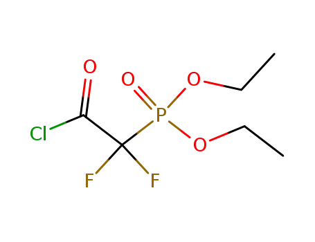 Molecular Structure of 97480-49-4 ((CHLOROCARBONYLDIFLUOROMETHYL)PHOSPHONIC ACID DIETHYL ESTER)