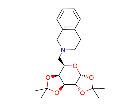 1,2:3,4-di-O-isopropylidene-6-(1,2,3,4-tetrahydroisoquinoline)-α-D-galactopyranose