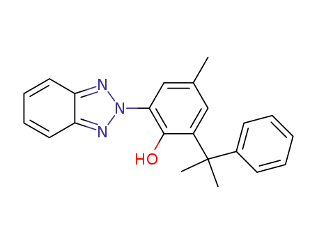 2-Benzotriazol-2-yl-4-methyl-6-(1-methyl-1-phenyl-ethyl)-phenol