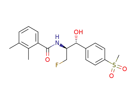 (1R,2S)-2-(2,3-dimethylbenzoyl)amino-3-fluoro-1-<4-(methylsulphonyl)phenyl>-1-propanol