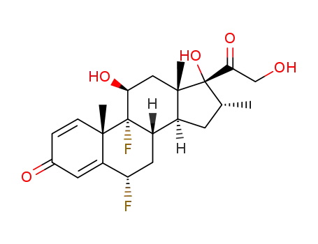 Molecular Structure of 2135-17-3 (Flumethasone)