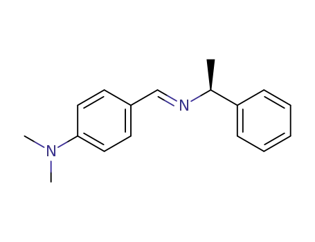 (S,E)-N,N-dimethyl-4-((1-phenylethylimino)methyl)aniline
