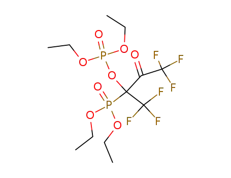 [1-(Diethoxy-phosphoryloxy)-3,3,3-trifluoro-2-oxo-1-trifluoromethyl-propyl]-phosphonic acid diethyl ester