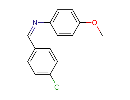 (E)-1-(4-chlorophenyl)-N-(4-methoxyphenyl)methanimine