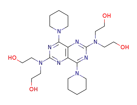Molecular Structure of 58-32-2 (Dipyridamole)
