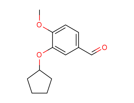 Benzaldehyde,3-(cyclopentyloxy)-4-methoxy-(67387-76-2)