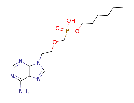 9-(2-phosphonomethoxyethyl)adenine hexyl ester