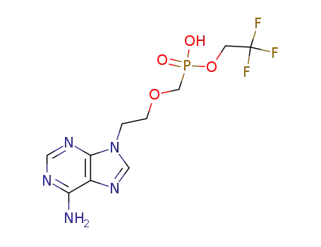 9-(2-phosphonomethoxyethyl)adenine 2,2,2-trifluoroethyl ester