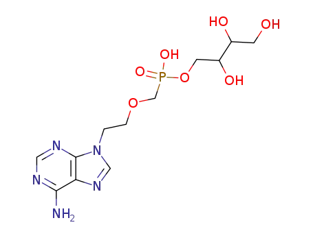9-(2-phosphonomethoxyethyl)adenine 2,3,4-trihydroxy-1-butyl ester