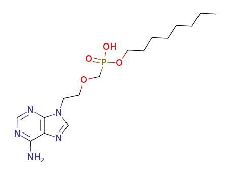 9-(2-phosphonomethoxyethyl)adenine octyl ester