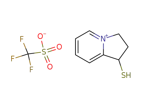 2,3-dihydro-1-metcapto-1H-indolizinium trifluoromethanesulfonate