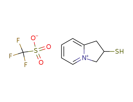 2,3-dihydro-2-metcapto-1H-indolizinium trifluoromethanesulfonate