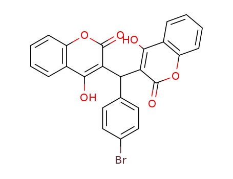 3,3'‑(4‑bromophenylmethylene)‑bis(4‑hydroxy‑2H‑chromen‑2‑one)