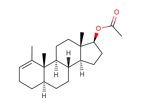 Acetic acid (5S,8R,9S,10S,13S,14S,17S)-1,10,13-trimethyl-4,5,6,7,8,9,10,11,12,13,14,15,16,17-tetradecahydro-3H-cyclopenta[a]phenanthren-17-yl ester