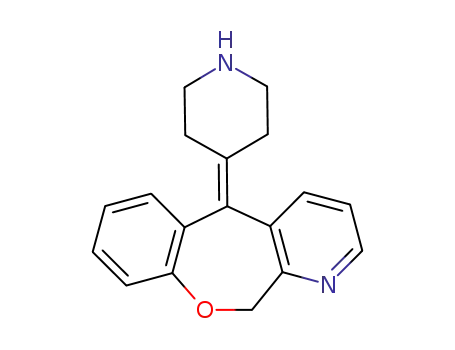 5-Piperidin-4-ylidene-5,11-dihydro-10-oxa-1-aza-dibenzo[a,d]cycloheptene