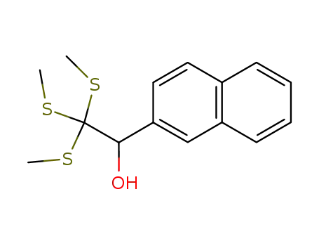 2,2,2-tris(methylthio)-1-(2-naphthyl)ethanol