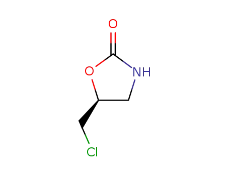 Molecular Structure of 169048-83-3 ((S)-5-ChloroMethyl-2-oxazolidinone)