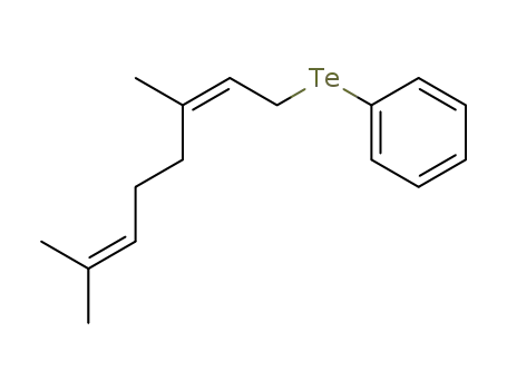 ((Z)-3,7-Dimethyl-octa-2,6-dienyltellanyl)-benzene