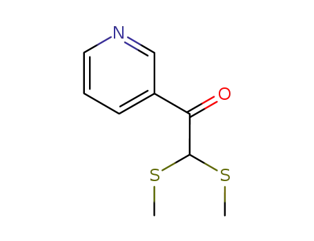 2,2-Bis-methylsulfanyl-1-pyridin-3-yl-ethanone