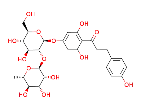 [4-[[2-O-(6-deoxy-L-mannopyranosyl)-D-glucopyranosyl]oxy]-2,6-dihydroxyphenyl]-3-(4-hydroxyphenyl)-1-propanone