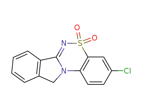 3-Chloro-11H-isoindolo<1,2-c><1,2,4>benzothiadiazine 5,5-dioxide