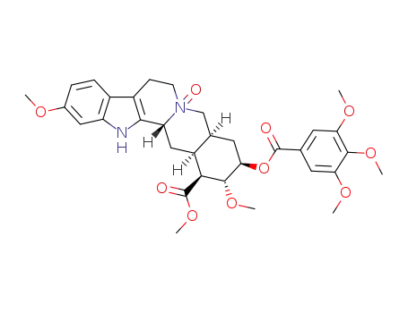 Yohimban-16-carboxylicacid, 11,17-dimethoxy-18-[(3,4,5-trimethoxybenzoyl)oxy]-, methyl ester,4-oxide, (3b,16b,17a,18b,20a)- (9CI)