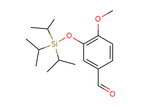 4-methoxy-3-(triisopropylsilyloxy)-benzaldehyde
