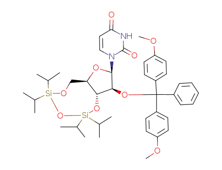 1-[2'-O-(4,4'-Dimethoxytrityl)-3',5',-O-(1,1,3,3-tetraisopropyldisiloxane-1,3-diyl)-β-D-arabinofuranosyl]uracil