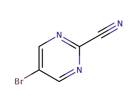 Molecular Structure of 38275-57-9 (5-Bromopyrimidine-2-carbonitrile)
