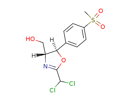 (4R,5R)-2-(DICHLOROMETHYL)-4,5-DIHYDRO-5-(4-MESYLPHENYL)OXAZOL-4-YLMETHANOLCAS